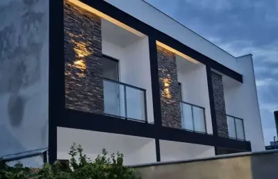 Sobrado geminado à venda em joinville, bairro adhemar garcia, entrada parcelada em 12x