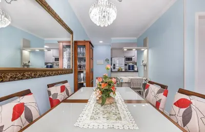Apartamento de 3 quartos 2 vagas suite mobiliado andar alto vista aberta por 395 mil