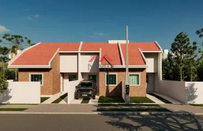 Casa com 2 quartos à venda na rua pedro prosdócimo, tatuquara, curitiba, 37 m2 por r$ 210.000