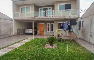 Casa com 3 quartos à venda na rua joão malucelli neto, cidade industrial, curitiba, 180 m2 por r$ 450.000