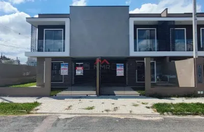 Casa com 2 quartos à venda na rua carlos augusto aldenucci, sítio cercado, curitiba, 111 m2 por r$ 540.000