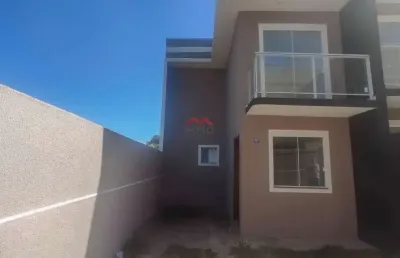 Casa em condomínio fechado com 2 quartos à venda na rua tenente-coronel arlindo cândido molina, campo de santana, curitiba, 66 m2 por r$ 350.000