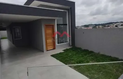 Casa com 3 quartos à venda na rua anastácia gawleta drobzenski, costeira, araucária, 88 m2 por r$ 530.000