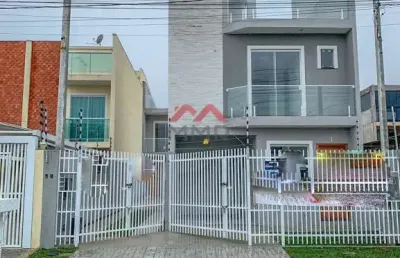 Casa com 3 quartos à venda na santana do itararé, sítio cercado, curitiba, 115 m2 por r$ 460.000