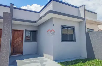 Casa em condomínio fechado com 2 quartos à venda na major arnoldo mayer, campo de santana, curitiba, 42 m2 por r$ 310.000