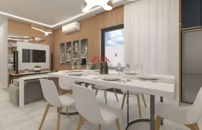 Apartamento com 3 quartos à venda na eduardo negrelo, novo mundo, curitiba, 76 m2 por r$ 669.900