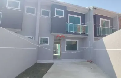 Casa com 3 quartos à venda na rua aurora tedesco dos santos, cidade industrial, curitiba, 82 m2 por r$ 380.000