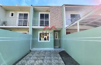 Casa com 2 quartos à venda na rua inácio wolski, cidade industrial, curitiba, 72 m2 por r$ 315.000