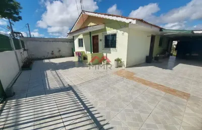 Casa com 2 quartos à venda na rua prímula, campina da barra, araucária, 80 m2 por r$ 330.000