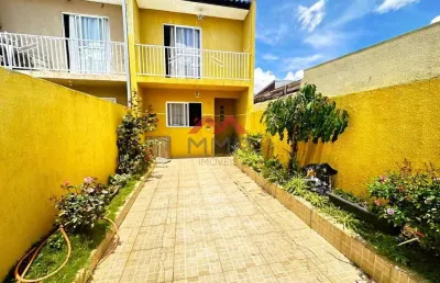Casa com 2 quartos à venda na rua walter josé wunderlich júnior, cidade industrial, curitiba, 72 m2 por r$ 270.000