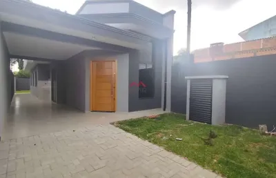 Casa com 3 quartos à venda na deputado ardinal ribas, costeira, araucária, 84 m2 por r$ 689.000