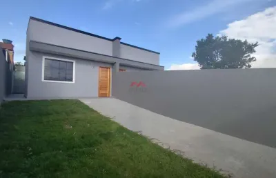 Casa com 2 quartos à venda na jaburu, capela velha, araucária, 51 m2 por r$ 395.000