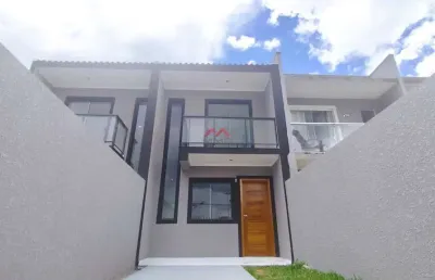 Casa com 3 quartos à venda na rua hamílcar pizzatto, tatuquara, curitiba, 82 m2 por r$ 370.000