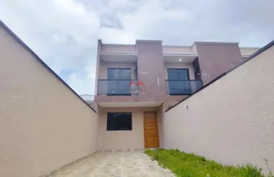 Casa com 3 quartos à venda na rua ricardo gasparian machado, pinheirinho, curitiba, 115 m2 por r$ 477.000