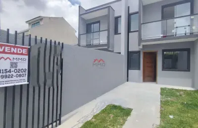 Casa com 3 quartos à venda na rua epaminondas ribeiro, cidade industrial, curitiba, 83 m2 por r$ 364.900