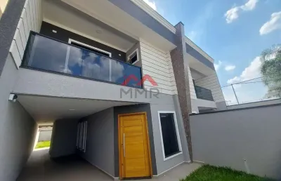 Casa com 3 quartos à venda na bernardino lemos, costeira, araucária, 153 m2 por r$ 950.000