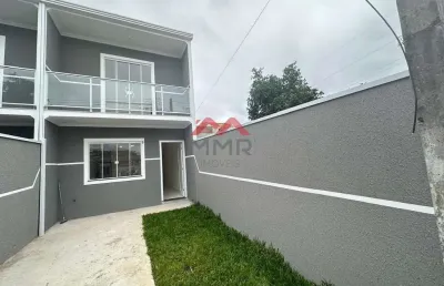 Casa com 2 quartos à venda na rua pia lazzari bertoldi, campo de santana, curitiba, 85 m2 por r$ 350.000