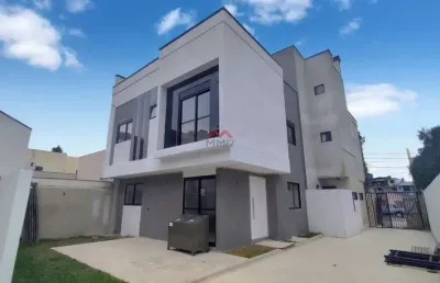 Casa em condomínio fechado com 3 quartos à venda na marcelino iachinski, portão, curitiba, 98 m2 por r$ 625.000