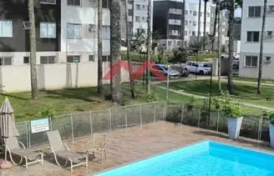 Apartamento com 2 quartos à venda na rua maria joaquina vaz, jardim itaqui, campo largo, 40 m2 por r$ 160.000