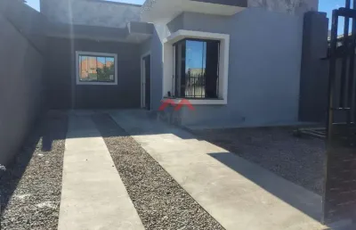 Casa com 3 quartos à venda na joel neves, tindiquera, araucária, 66 m2 por r$ 410.000