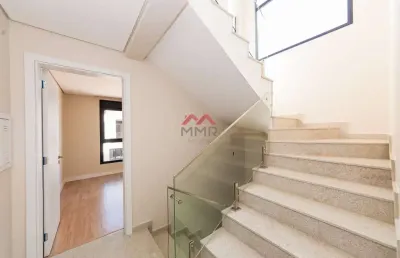Casa em condomínio fechado com 3 quartos à venda na rua joão azolin, santa felicidade, curitiba, 161 m2 por r$ 1.628.000