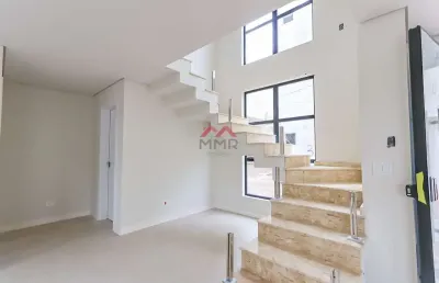 Casa em condomínio fechado com 3 quartos à venda na rua alcides munhoz, mercês, curitiba, 262 m2 por r$ 1.880.000