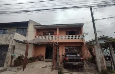 Casa com 3 quartos à venda na rua ezequiel gonçalves de lara, sítio cercado, curitiba, 144 m2 por r$ 400.000