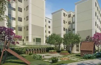Apartamento com 2 quartos à venda na rodovia ba-099 - estrada do côco km 11,5, abrantes, camaçari, 49 m2 por r$ 170.000
