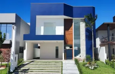 Casa em condomínio fechado com 4 quartos à venda na rua francisco drumond, s/n, centro, camaçari, 227 m2 por r$ 1.350.000