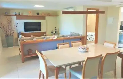 Casa em condomínio fechado com 4 quartos à venda na rua v, monte gordo, camaçari, 135 m2 por r$ 1.900.000