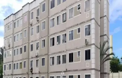 Apartamento com 2 quartos à venda na rua do azulão, boa união, camaçari, 40 m2 por r$ 125.000