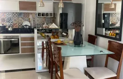 Apartamento com 2 quartos à venda na rua joaquim ferreira, 1287, jardim das margaridas, salvador, 57 m2 por r$ 200.000