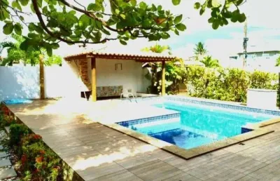 Casa em condomínio fechado com 5 quartos à venda na loteamento parque das arvores, barra do jacuípe, camaçari, 920 m2 por r$ 790.000