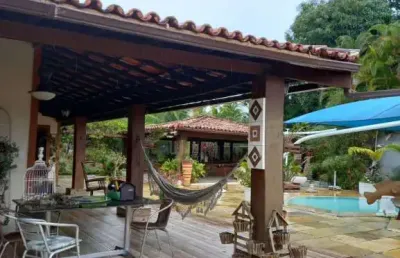 Casa em condomínio fechado com 5 quartos à venda na rua eliomar herwans de souza, portão, lauro de freitas, 1500 m2 por r$ 1.100.000