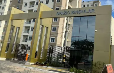 Apartamento com 2 quartos à venda na rua ministro antônio carlos magalhães, buraquinho, lauro de freitas, 45 m2 por r$ 385.000