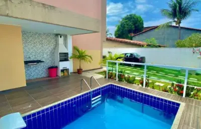 Casa em condomínio fechado com 2 quartos à venda na rua alto da vila praiana, vila praiana, lauro de freitas, 76 m2 por r$ 420.000