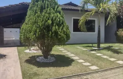 Casa em condomínio fechado com 3 quartos à venda na rua dos laços, 656, boa união, camaçari, 310 m2 por r$ 850.000