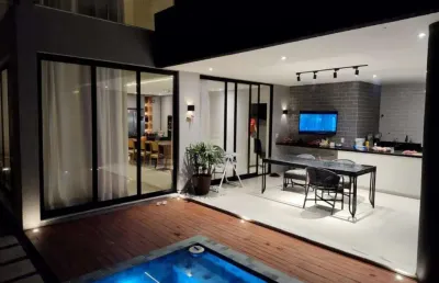 Casa em condomínio fechado com 4 quartos à venda na rua arraial d'ajuda, alphaville (abrantes), camaçari, 290 m2 por r$ 1.650.000