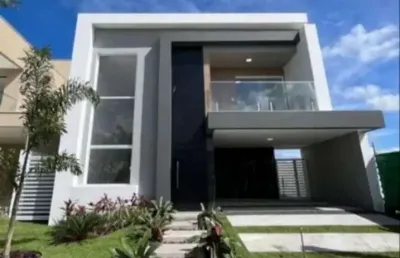 Casa em condomínio fechado com 4 quartos à venda na rua francisco drumond, s/n, centro, camaçari, 204 m2 por r$ 1.250.000