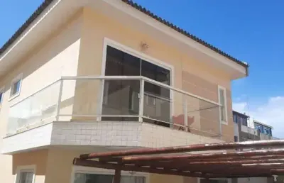 Casa em condomínio fechado com 4 quartos à venda na rua walter da silva maia, ipitanga, lauro de freitas, 126 m2 por r$ 685.000