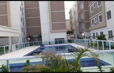 Apartamento com 2 quartos à venda na rua dos laços, boa união, camaçari, 56 m2 por r$ 190.000