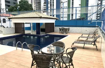 Apartamento com 3 quartos para alugar na rua da graviola, 164, caminho das árvores, salvador, 110 m2 por r$ 3.000