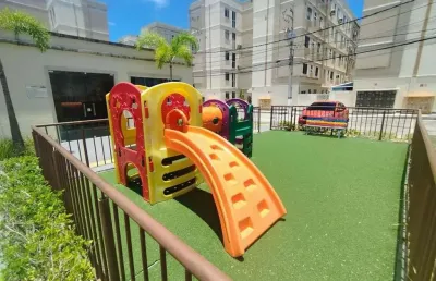 Apartamento com 2 quartos à venda na avenida luiz tarquínio pontes, centro, lauro de freitas, 44 m2 por r$ 300.000