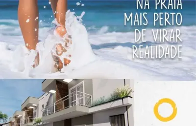 Casa em condomínio fechado com 3 quartos à venda na rua viviane vieira pedreira, ipitanga, lauro de freitas, 90 m2 por r$ 495.000