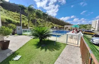Apartamento com 2 quartos à venda na rua jurema, caixa d'água, lauro de freitas, 43 m2 por r$ 150.000