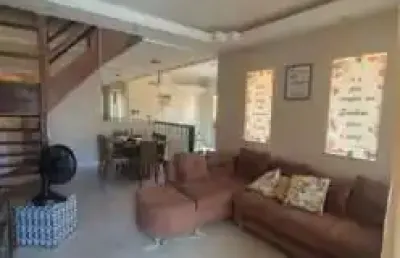 Casa em condomínio fechado com 3 quartos à venda na alameda beija-flor, jardim das margaridas, salvador, 154 m2 por r$ 440.000
