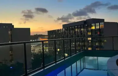 Apartamento com 1 quarto para alugar na alameda das mongubas, 136, caminho das árvores, salvador, 24 m2 por r$ 2.250