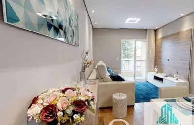 Apartamento para venda em santo andré, campestre, 2 dormitórios, 1 suíte, 2 banheiros, 2 vagas