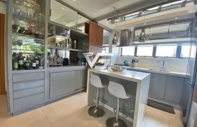 Apartamento de 3 dormitórios sendo 1 suíte sacada churrasqueira à carvão