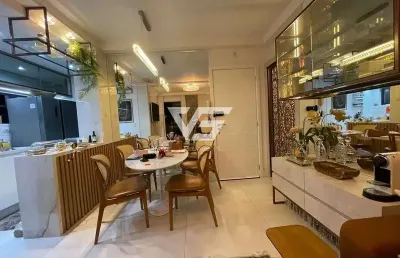 Apartamento na agronômica de 2 dormitórios sendo 1 suíte com 3 vagas
